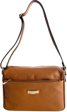 Baldinini Brown Cowhide Crossbody Womens Bag