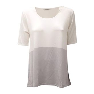 KANGRA Dames, Blouses & Shirts, Wit, Maat: L Viscose