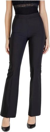 Rinascimento Broeken, Dames, Zwart, L, Polyester, Zwarte Herfst/Winter Damesbroek