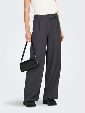 Only Wijde broek met hoge taille