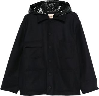 Plan C Giacca con applicazione - Blu