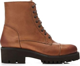 Moda in Pelle Aristea Leather Ankle Boots