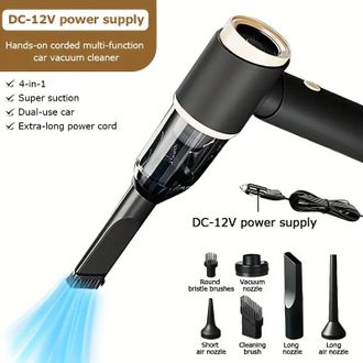 OEM Aspiradora De Mano Inal&aacute;mbrica, De Doble Uso (para L&iacute;quidos Y S&oacute;lidos), Aspiradora Para Coche, Mini Aspiradora Dom&eacute;stica Con Gran Potencia De Succi&oacute;n