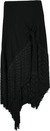 Philosophy di Lorenzo Serafini Gonna Lunga Asimmetrica - Dames - Midirokken - Zwart - S - Rokken