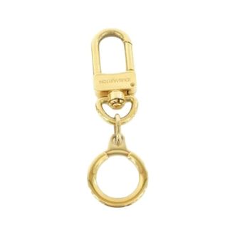 Louis Vuitton Pre-owned Accessories, unisex, Yellow, Size: ONE SIZE Pre-owned Canvas Key-holder
