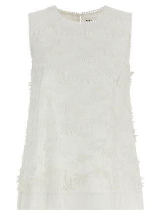P.A.R.O.S.H. Witte Katoenen Blouse