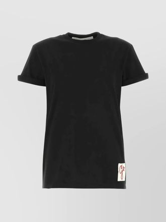 Golden Goose cotton logo patch t-shirt