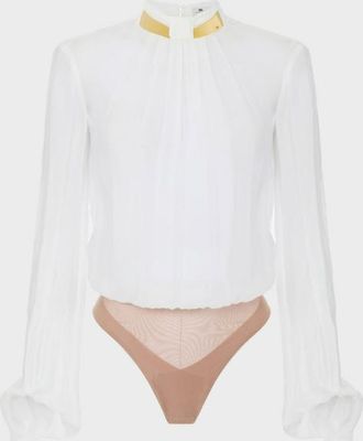 Elisabetta Franchi Body Elisabetta Franchi con collo gioiello