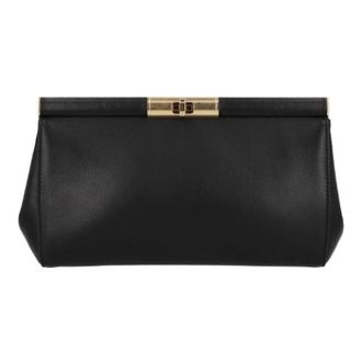 Dolce & Gabbana Pre-owned Clutches, female, Black, Size: ONE SIZE Pre-owned Large BAG Marlene