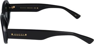 Gucci Womens Gg1587s Sunglasses Black Acetate