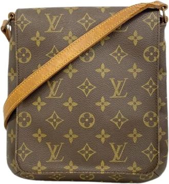Louis Vuitton Pre-owned Vintage Schoudertas - Dames - Pre-owned - Bruin - Maat: ONE Size