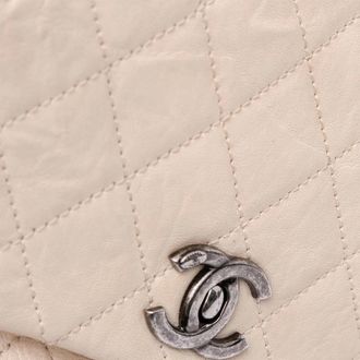 Chanel Hobo Bags - 2015-2016 CC Quilted Aged Calfskin Flap - Gr. unisize - in Braun - für Damen