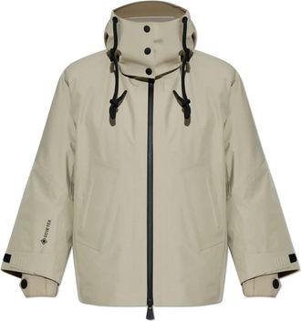 Moncler Grenoble Performance & Style Jacket - Dames - Gewatteerde jassen - Grijs - M - Leer - Jassen