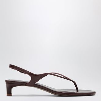 Senso Genesis heeled sandals in mahogany