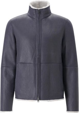 Werner Christ Giacca di lusso in pelle - - Jackets - Uomo - Blu - L