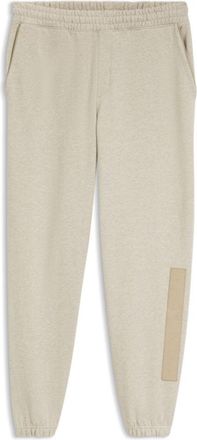 HUGO BOSS Relaxed-fit sweatpants in cotton with logo trim