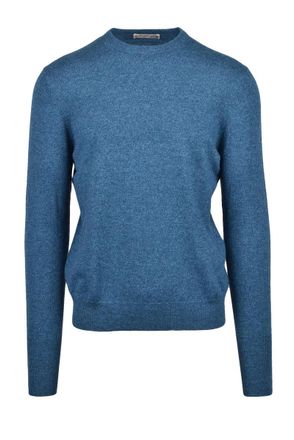 Ballantyne Cashmere Crewneck Pullover - Blue