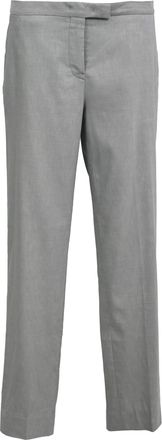 Jil Sander Straight Leg Trousers in Grey Virgin Wool