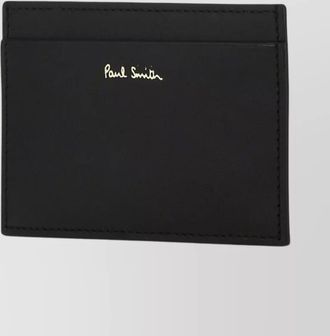 Paul Smith leather stripe logo cardholder