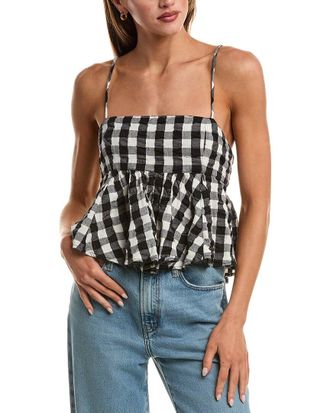 Free People Mia Plaid Tank