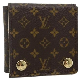 Louis Vuitton Pre-owned Wallets, female, Brown, Size: ONE SIZE Pre-owned Monogram Canvas Jewelry Box