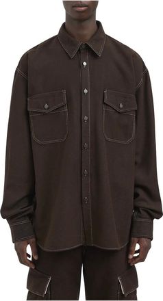 Uma Wang UMA Wang, Uomo, Magliette, Marrone, S, new