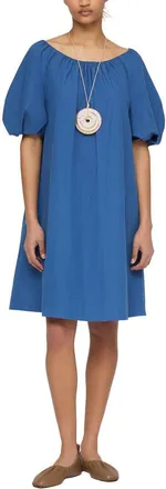 Lafayette 148 New York Balloon Sleeve Dress
