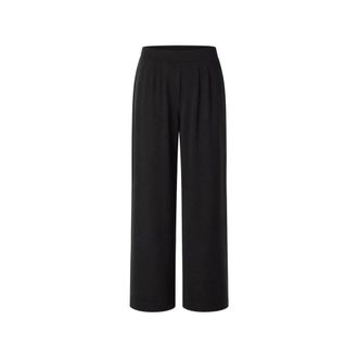 Max Mara Broeken, Dames, Zwart, M, Wijde broek
