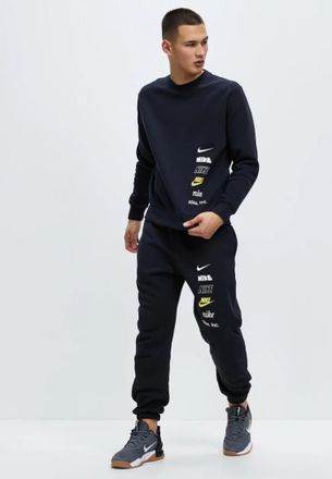 Nike Club Fleece Plus trainingspak met klein logo in zwart