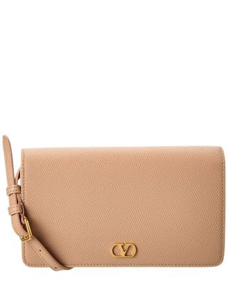 Valentino Vlogo Signature Mini Leather Shoulder Bag