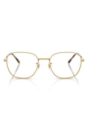 Ray-Ban 53mm Square Optical Glasses in Arista at Nordstrom