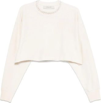 Golden Goose Maglione crop - Toni neutri