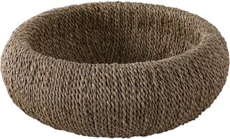 Sagebrook Home 16X6in Woven Pandan Bowl
