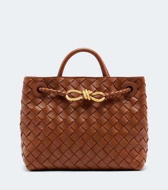 Bottega Veneta Bolso Andiamo Small de piel