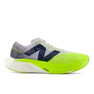 New Balance Mens SuperComp Pacer v2 in Grey/Green Synthetic, size 9.5