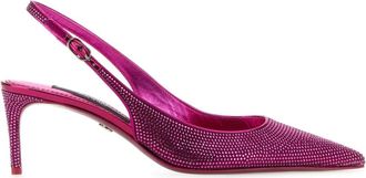 Dolce & Gabbana Embellished Satin Lollo Pumps