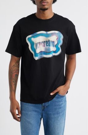 Icecream Chrome Logo Graphic T-Shirt in Black at Nordstrom, Size Xx-Large