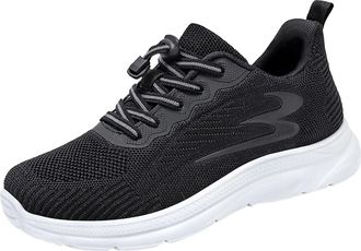 Generic Womens Wide Fit Walking Trainers Womens Lightweight Orthopedic Sneakers Summer and Autumn Women Shoes Fly Woven Mesh Breathable Comfortable Lightweigh