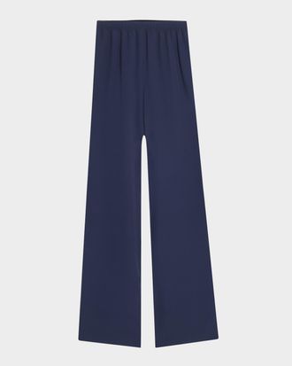 Valentino Garavani Elastic Wide Leg Trousers