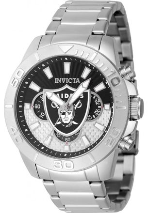 Invicta IN-47934 Mens NFL Watch - Silver - One Size