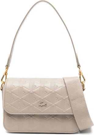 Lacoste Borsa tote in pelle - Toni neutri