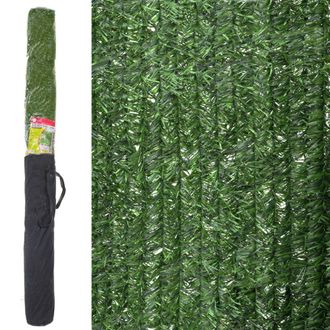 LOLAhome Seto artificial ocultaci&oacute;n verde de material pl&aacute;stico de 3x2 metros