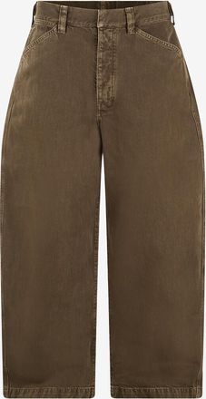 Christophe Lemaire Weite Jeans im Workwear-Stil mit Vintage-Optik