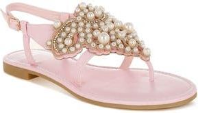 Rag & Co. Nayasa Faux Pearl Sandal in Pink at Nordstrom Rack, Size 5