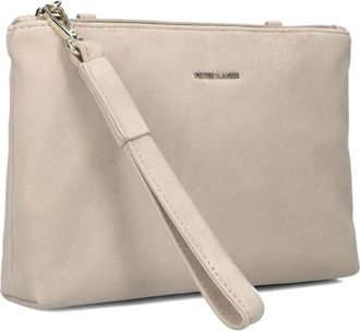 Peter Kaiser Tassen, Dames, Beige, ONE Size, Su&egrave;de, Elegante Beige Su&egrave;de Clutch