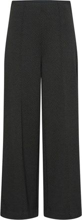 Ichi Pantaloni larghi - - Trousers - Donna - Verde - M