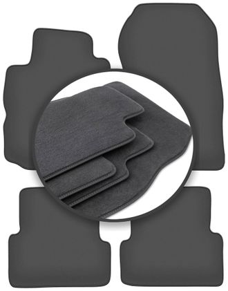 OEM Alfombrillas Premium Para Renault Modus Monovolumen (2004-2012)