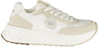 Blauer Bianco Polyurethane Women Womens Sneaker