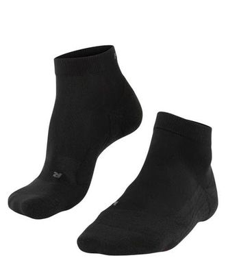 Falke GO2 High Ankle Golf Socks for Spiked Shoes in Black at Nordstrom, Size Medium