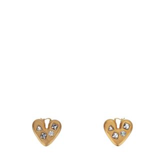 Jacquemus Les Boucles Coeur - Accessories - Mujer - Amarillo - ONE SIZE